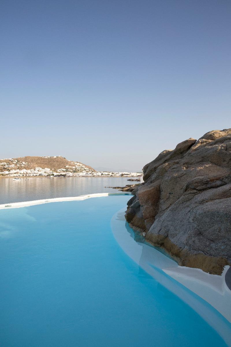 Dreambox Mykonos Suites Орнос Екстериор снимка