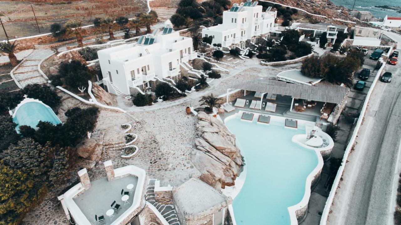 Dreambox Mykonos Suites Орнос Екстериор снимка