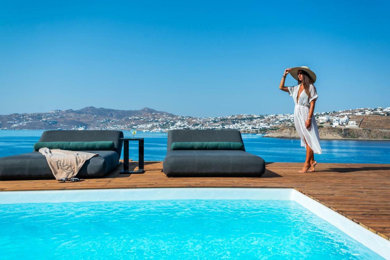 Dreambox Mykonos Suites Орнос Екстериор снимка
