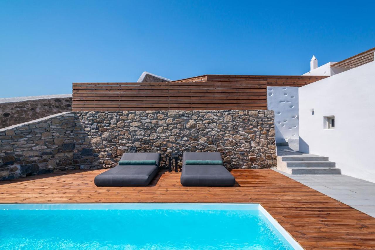 Dreambox Mykonos Suites Орнос Екстериор снимка